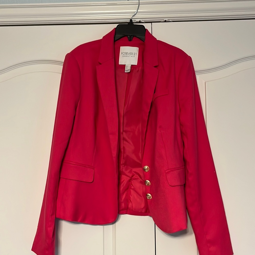 Hot pink blazer